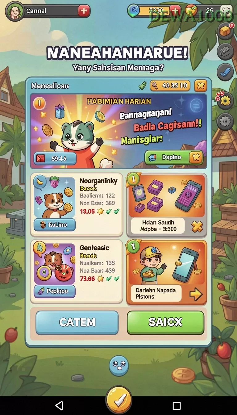 Cuplikan layar R6R6 — halaman utama