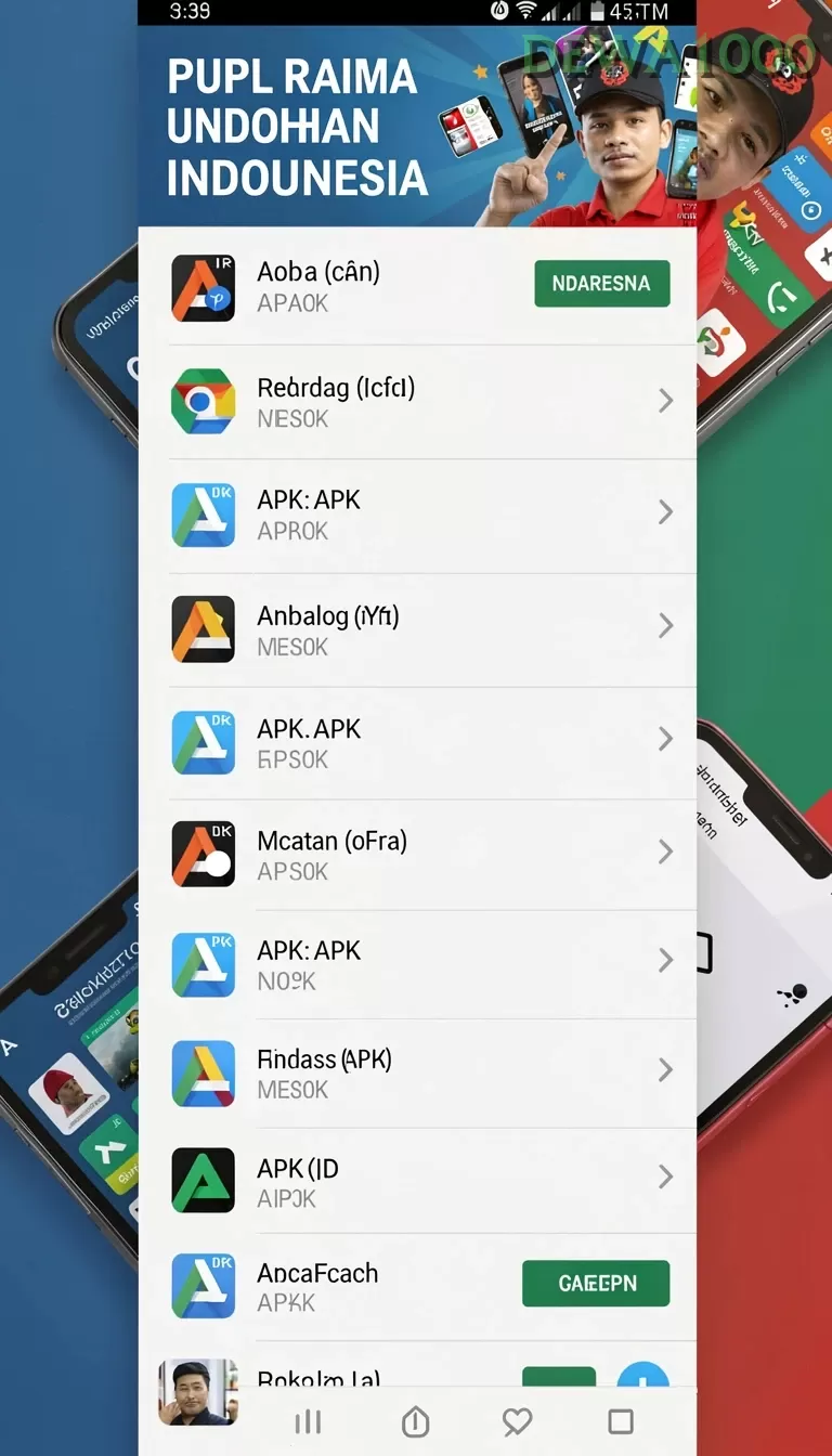 Cuplikan layar PP123 — aktivitas