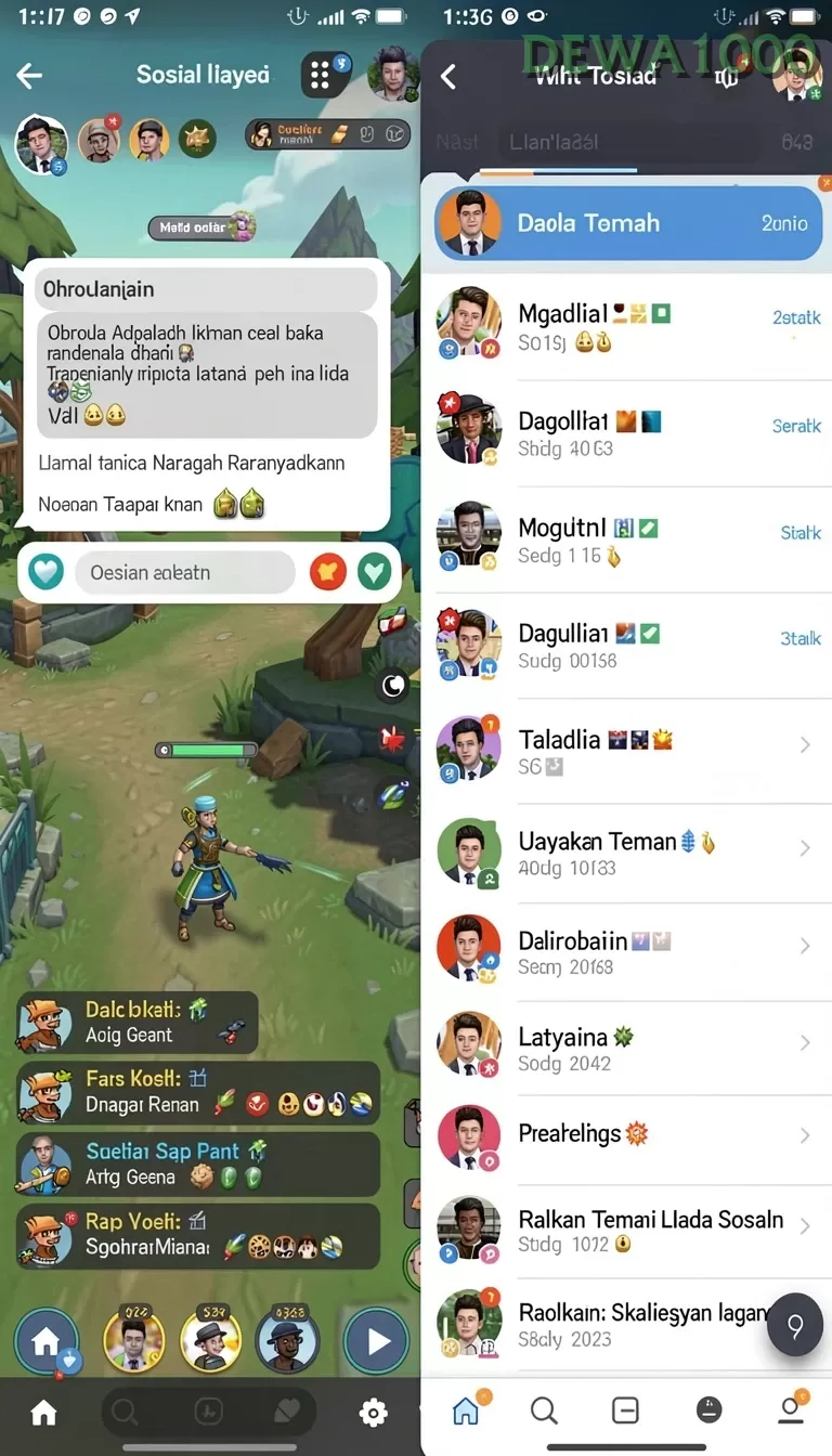 Cuplikan layar RPWIN1 — aktivitas