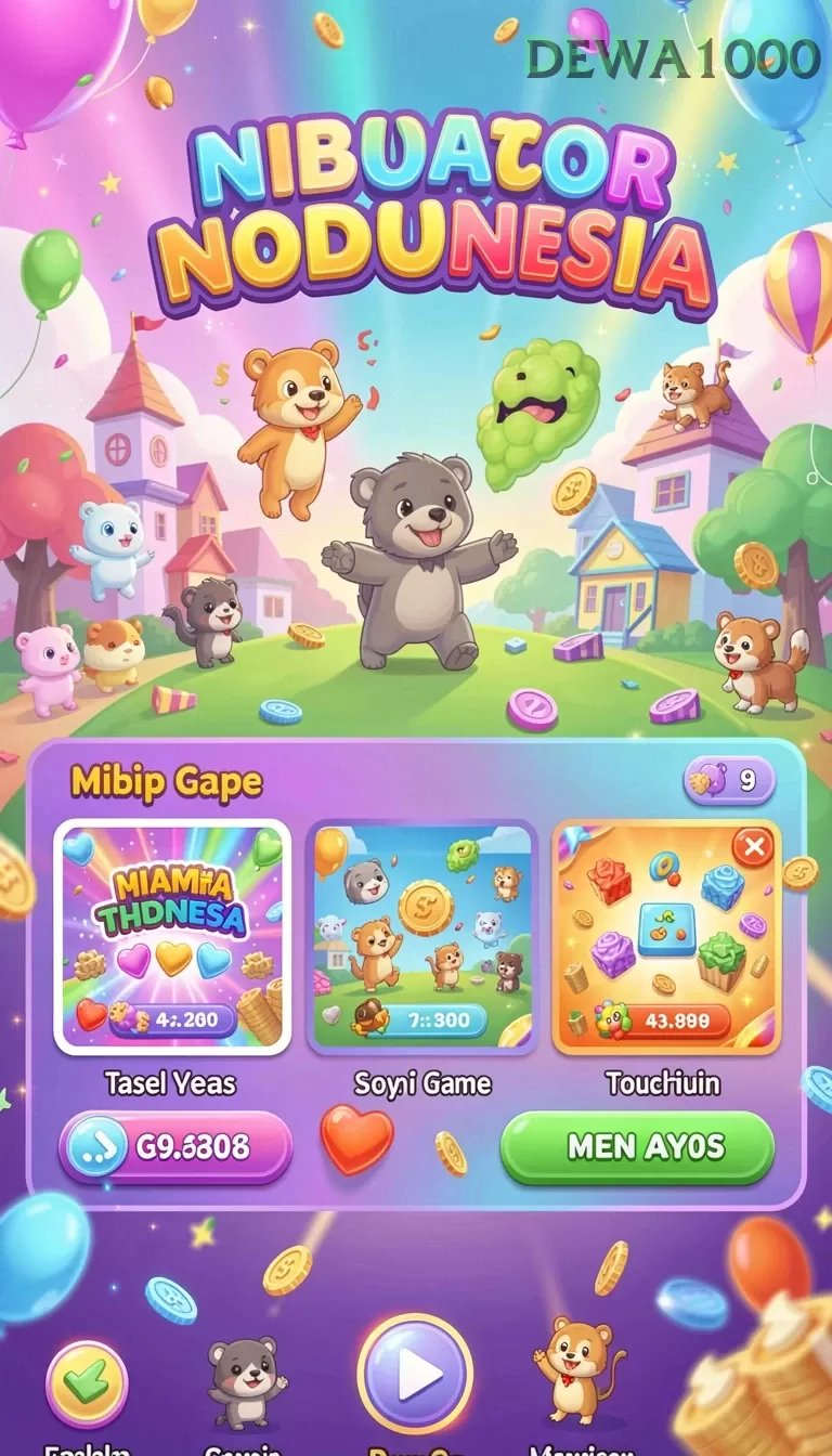 Cuplikan layar INC777 — halaman utama